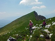 66 Sguardo indietro alla cima del Monte Campo
